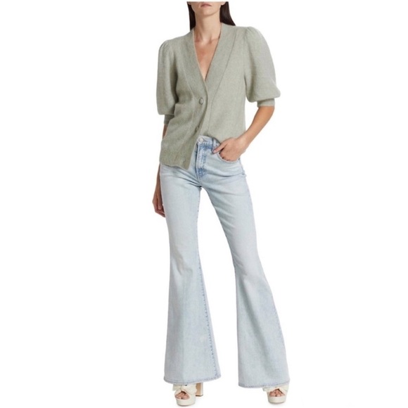 Veronica Beard flare jeans Color is Sky NEW - Picture 1 of 10